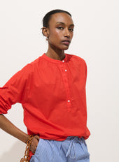 Nina Popover in Cotton Voile