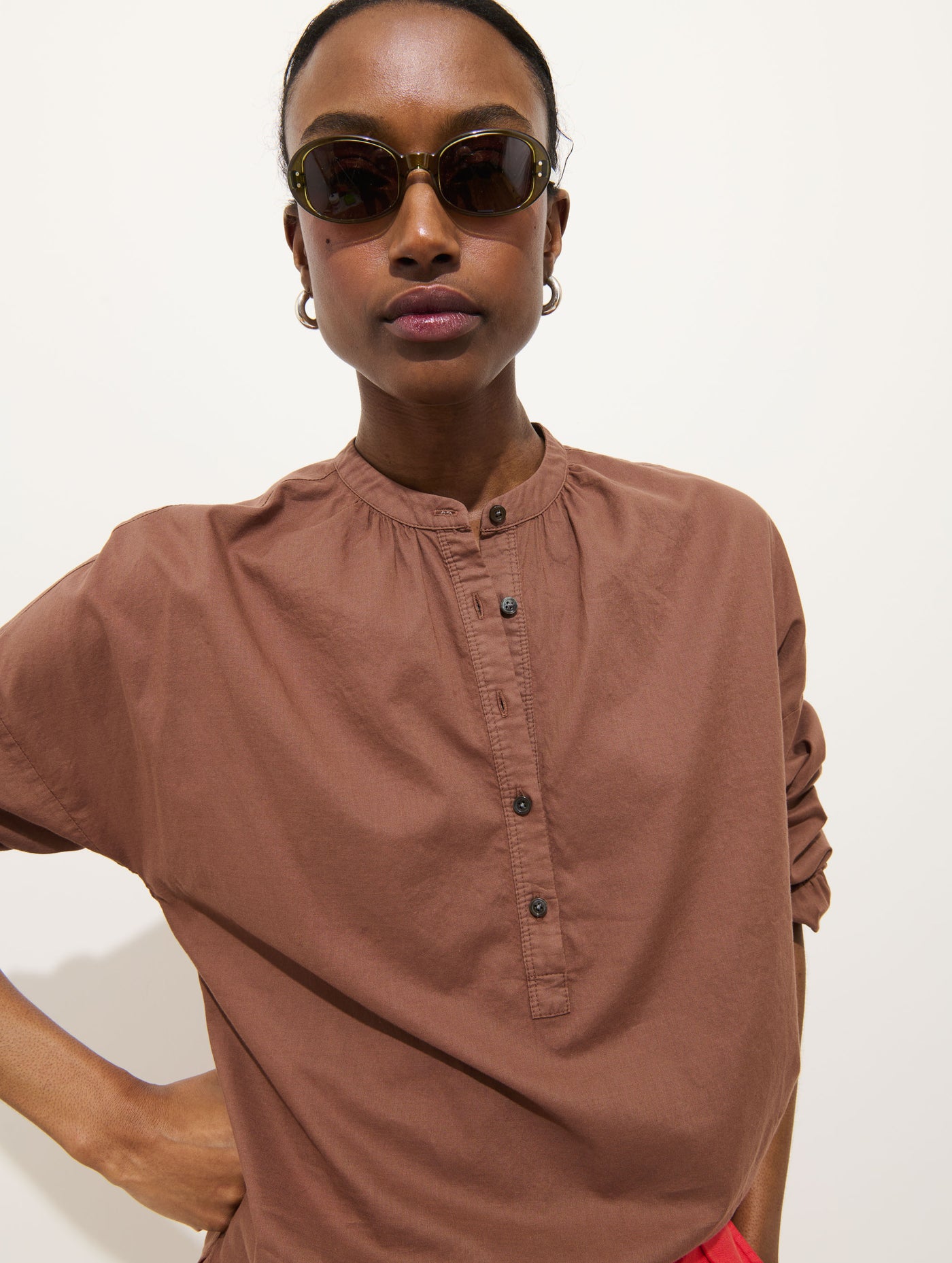 Nina Popover in Cotton Voile