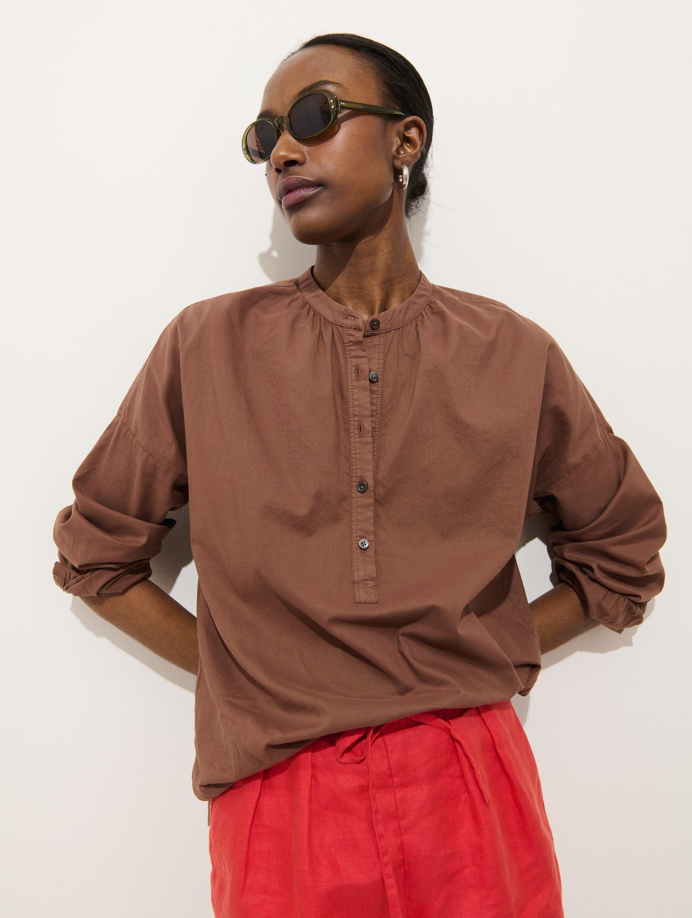 Nina Popover in Cotton Voile