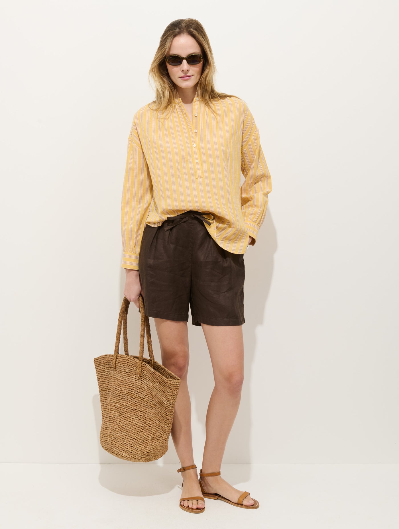 Hudson Short In Linen