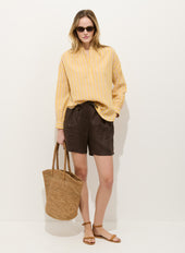 Hudson Short In Linen