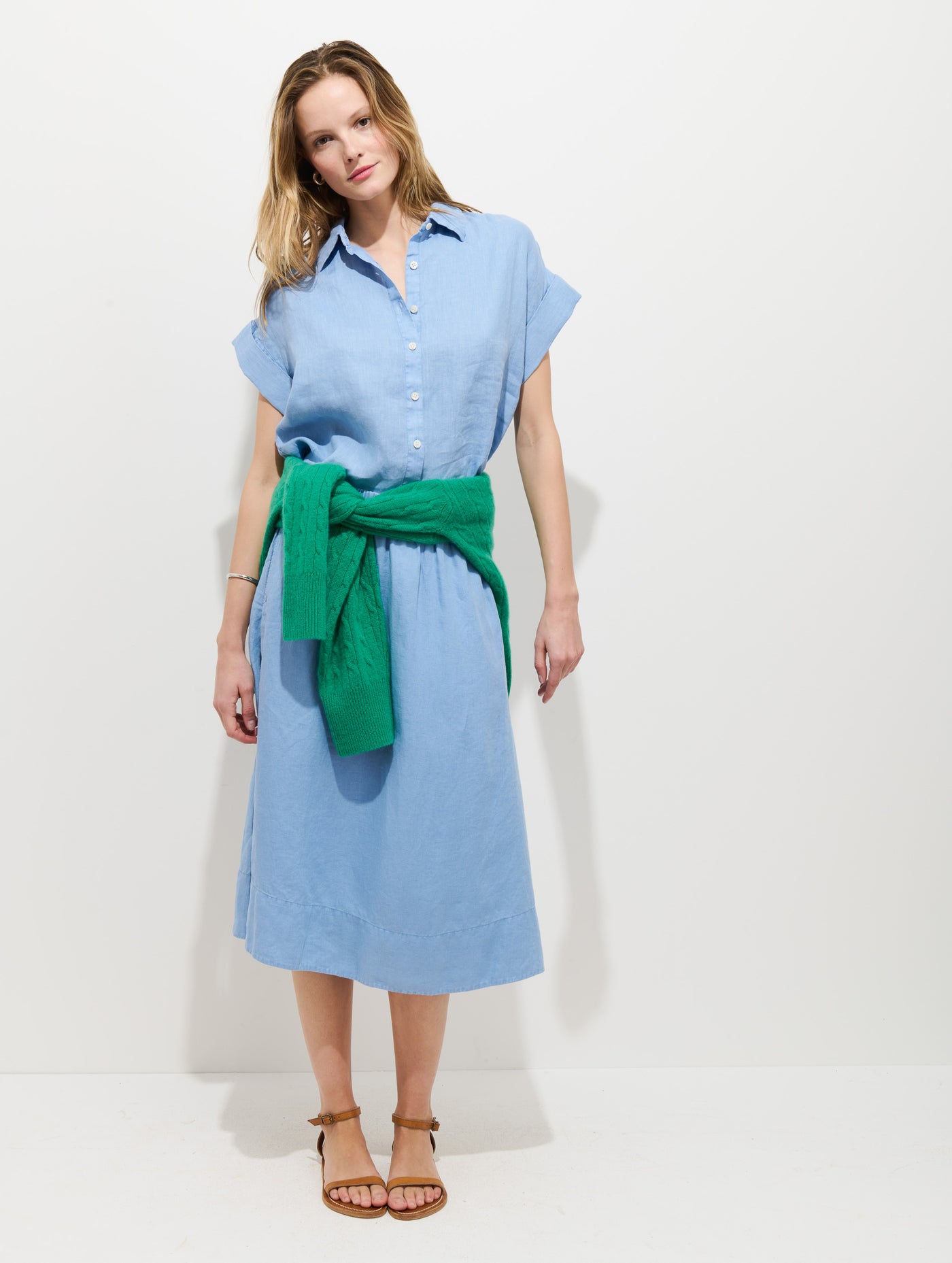 Maddie Skirt In Linen