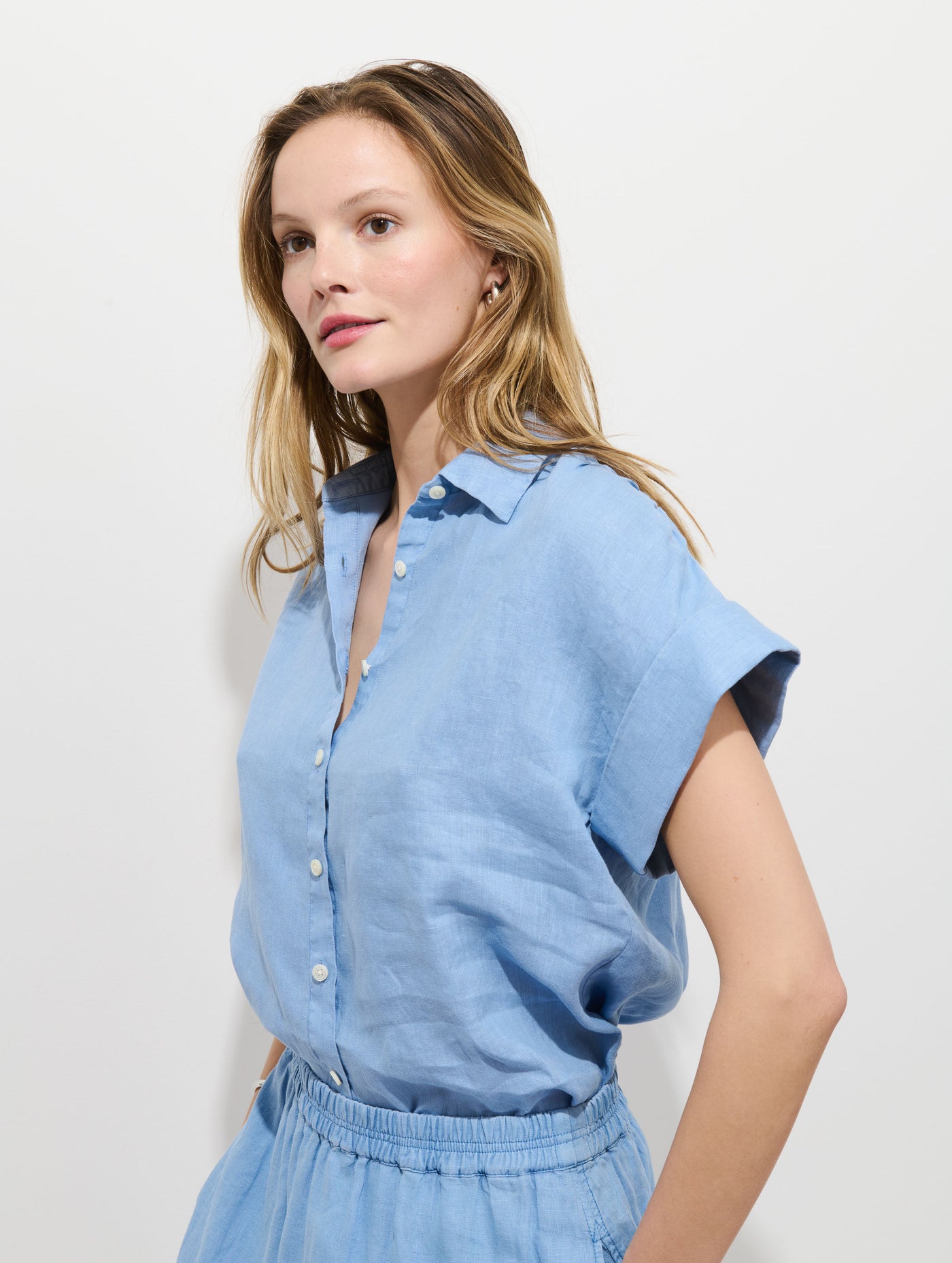 Maddie Blouse In Linen