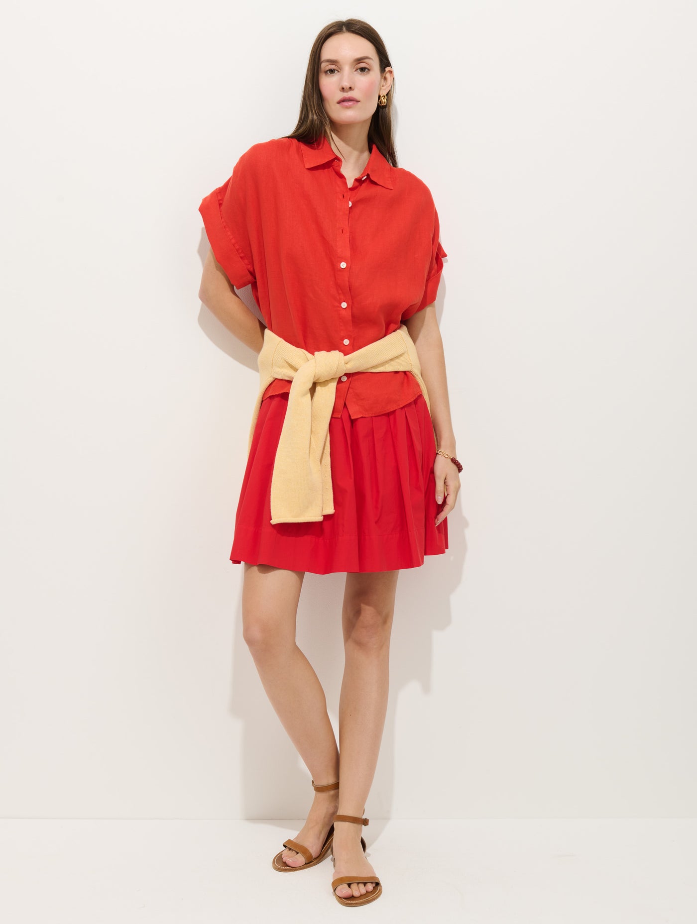 Maddie Blouse In Linen