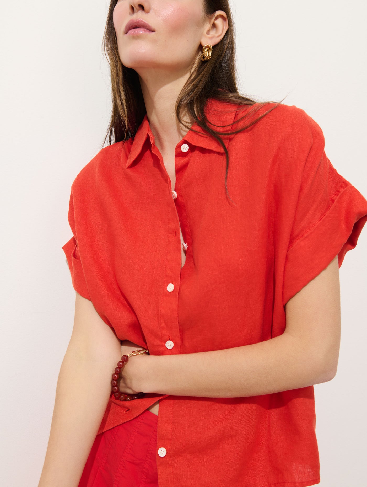 Maddie Blouse In Linen