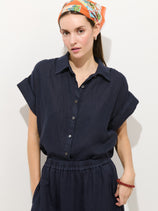 Maddie Blouse In Linen