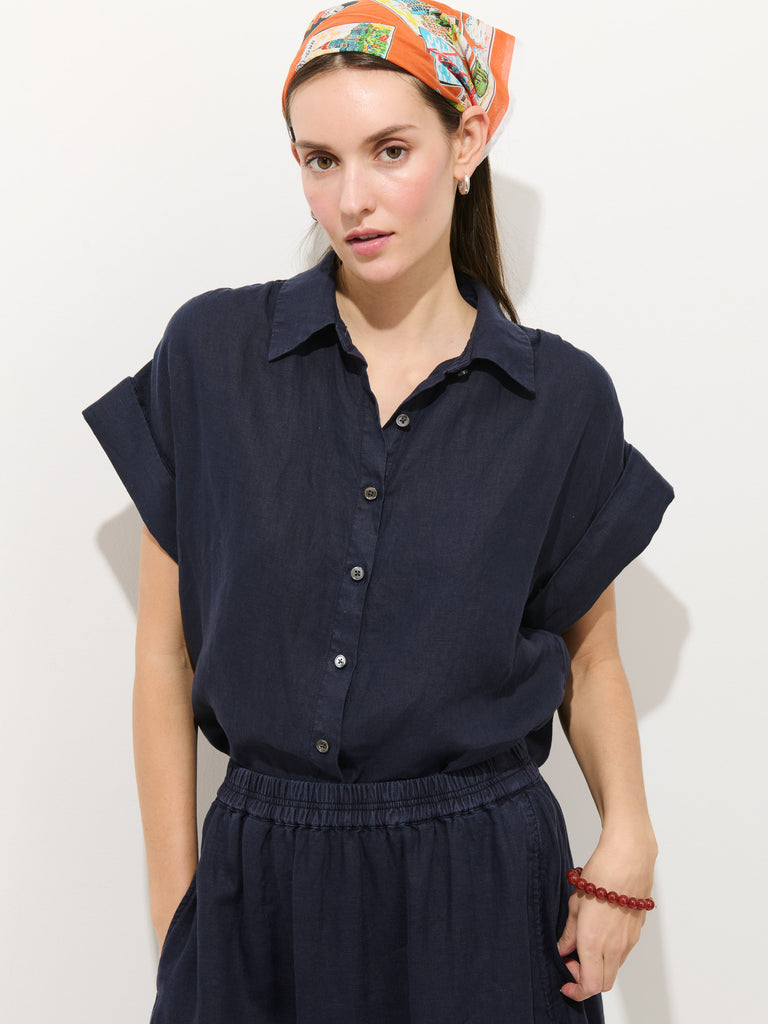 Maddie Blouse In Linen