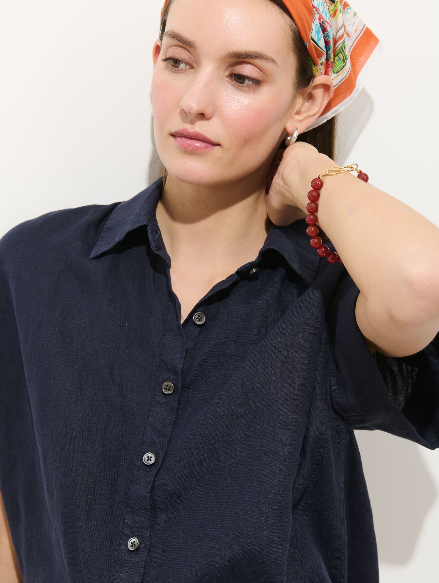 Maddie Blouse In Linen