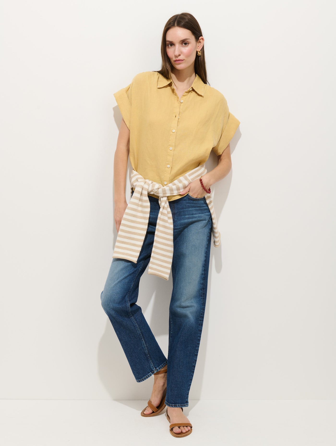 Maddie Blouse In Linen