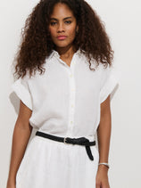 Maddie Blouse In Linen
