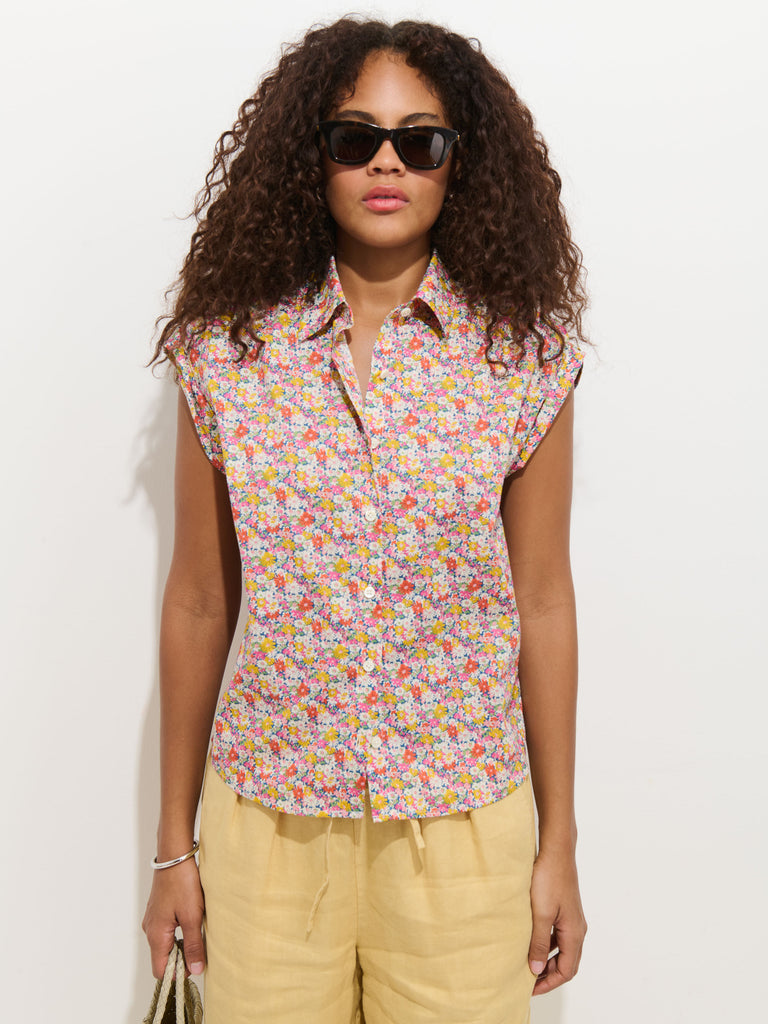 Maddie Blouse In Liberty Cotton from Alex Mill - $175