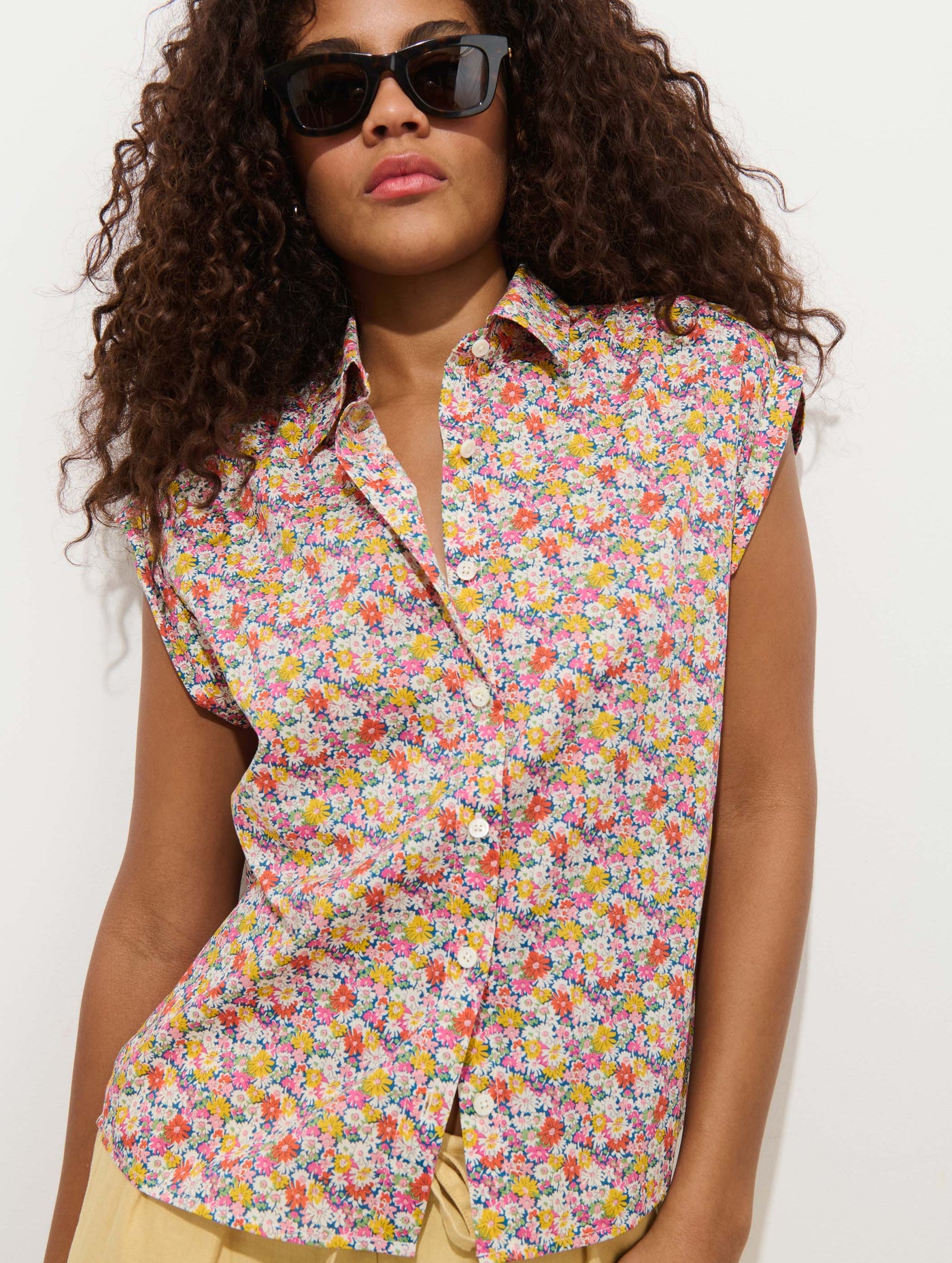 Maddie Blouse In Liberty Cotton