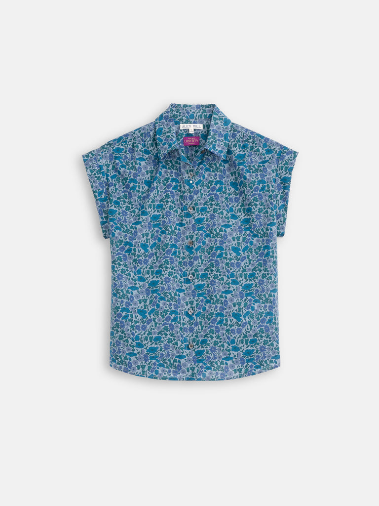 Maddie Blouse In Liberty Cotton from Alex Mill - $175