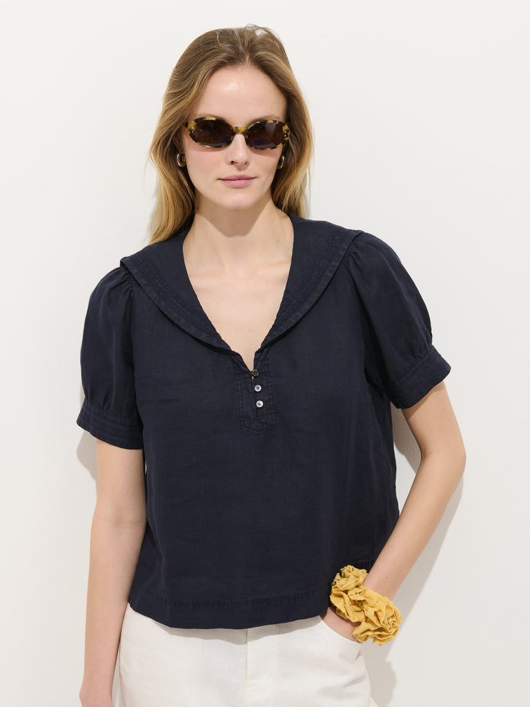 Madeleine Shirt In Linen from Alex Mill - $165