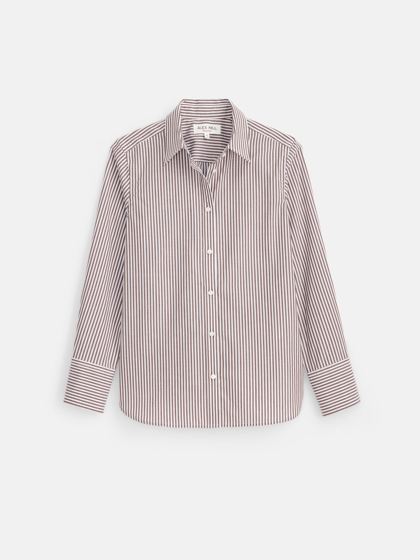 Gracie Striped Shirt in Poplin