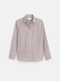 Gracie Striped Shirt in Poplin