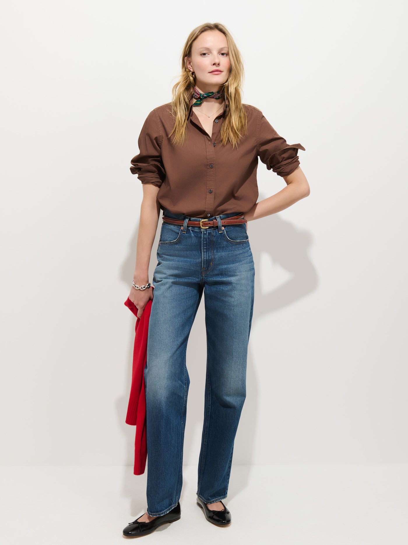 Gracie Shirt in Poplin