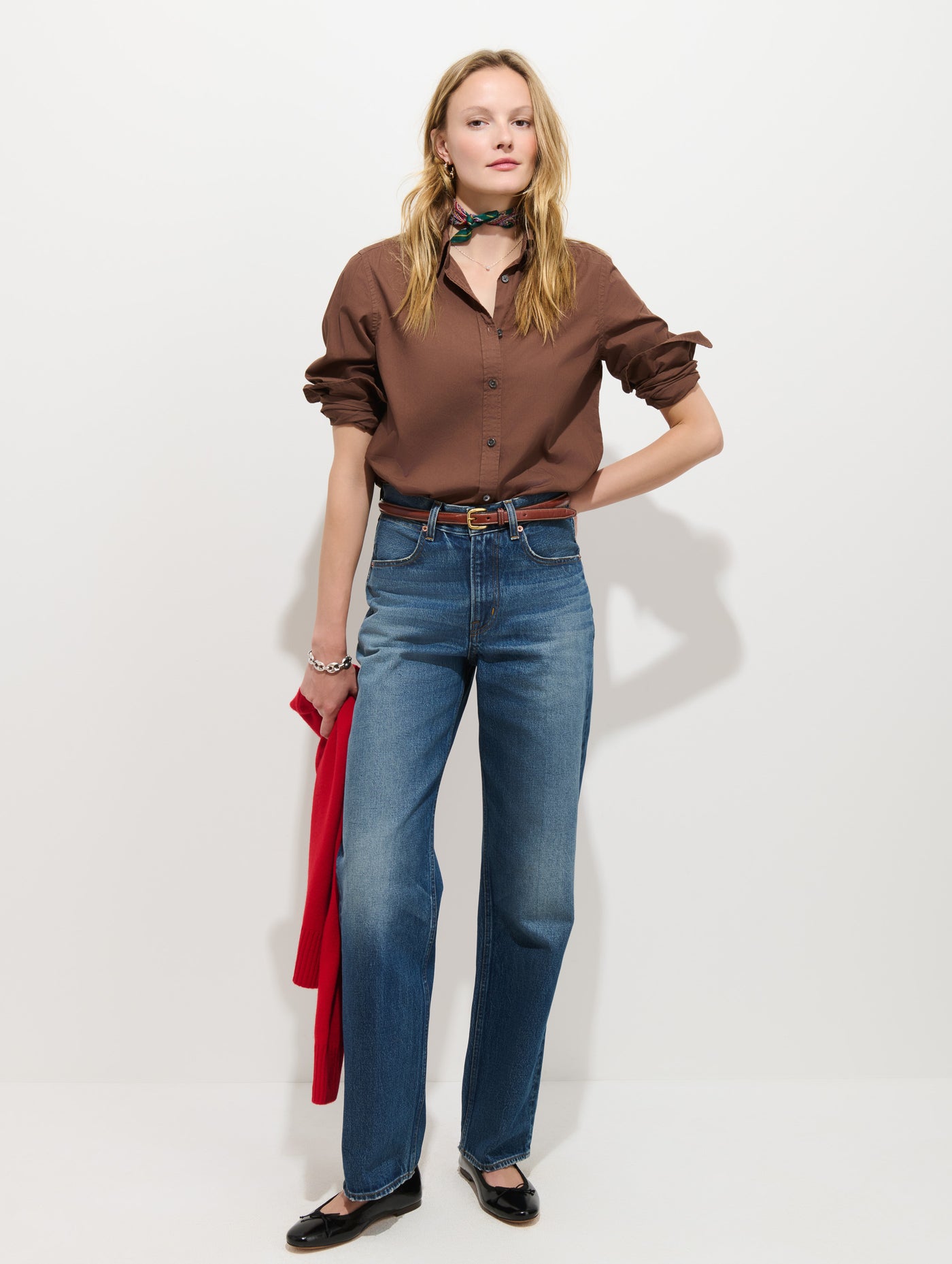 Gracie Shirt in Poplin