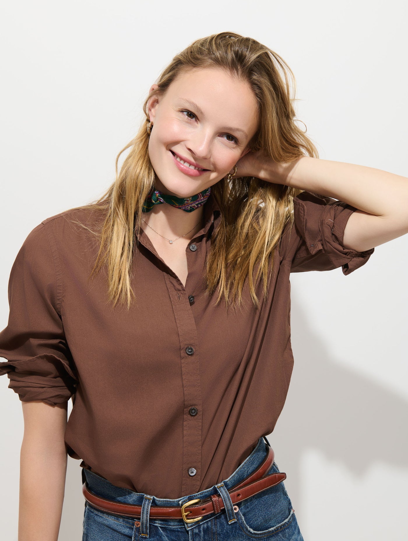 Gracie Shirt in Poplin