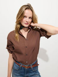Gracie Shirt in Poplin