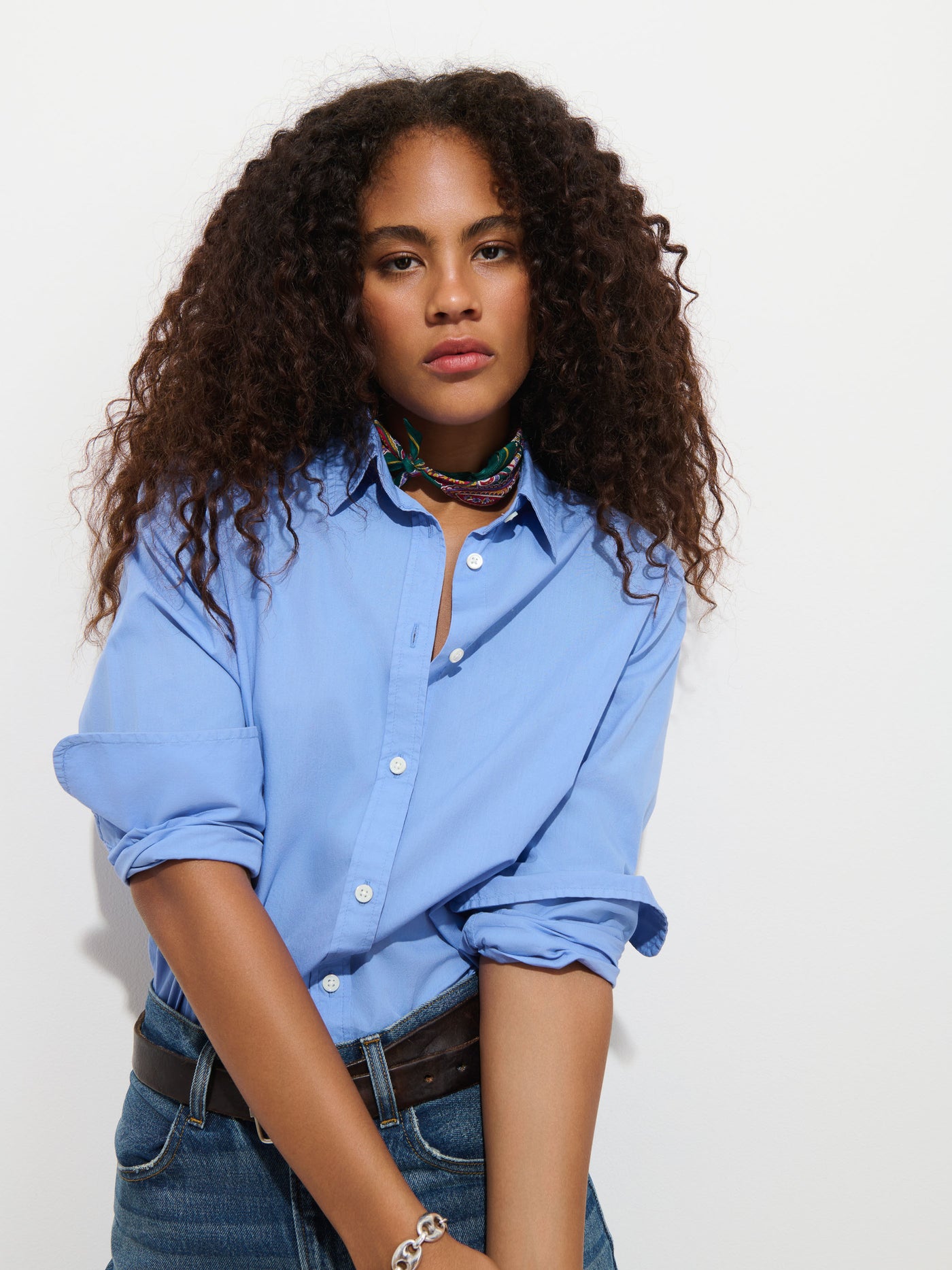 Gracie Shirt in Poplin