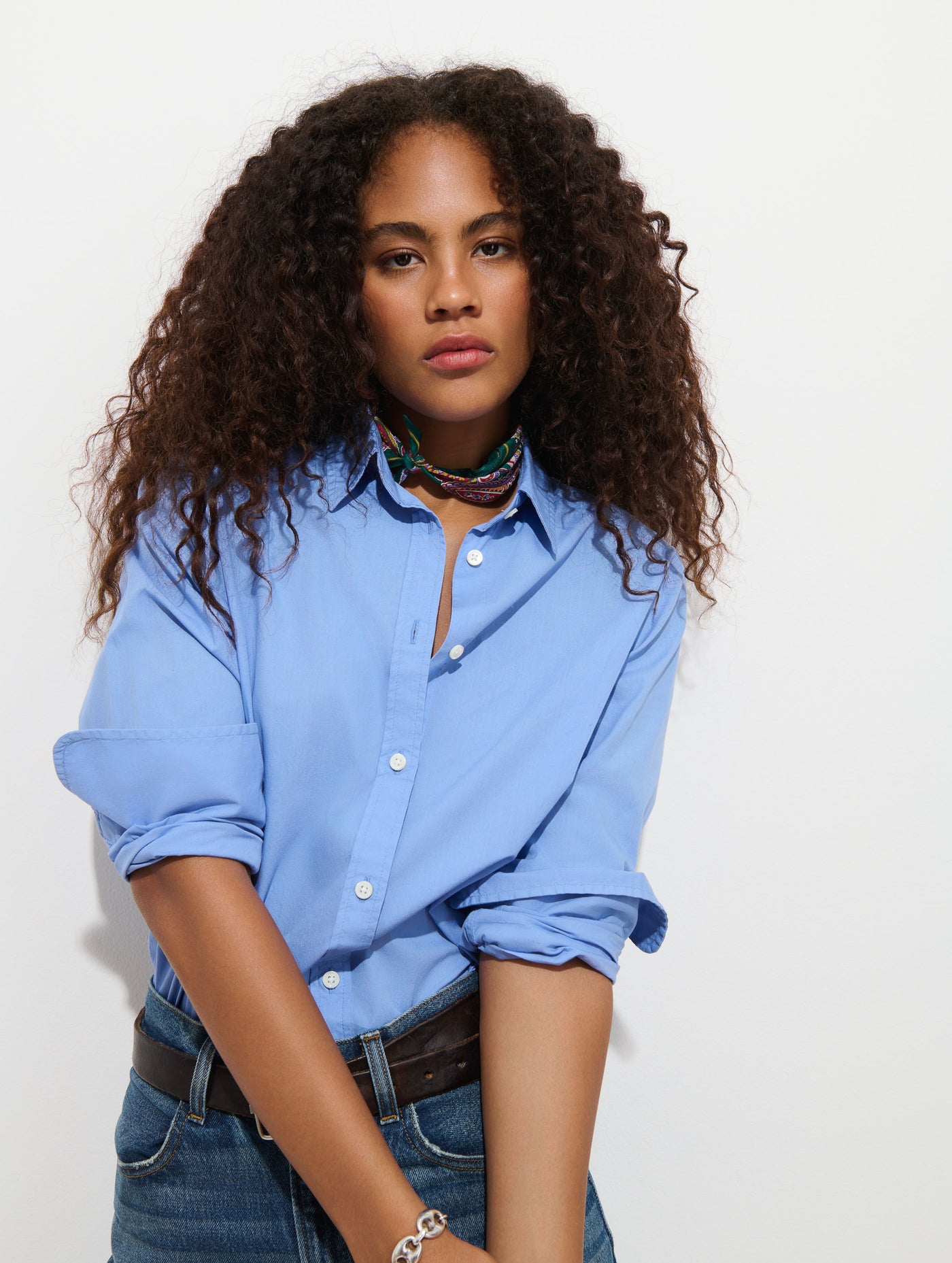 Gracie Shirt in Poplin