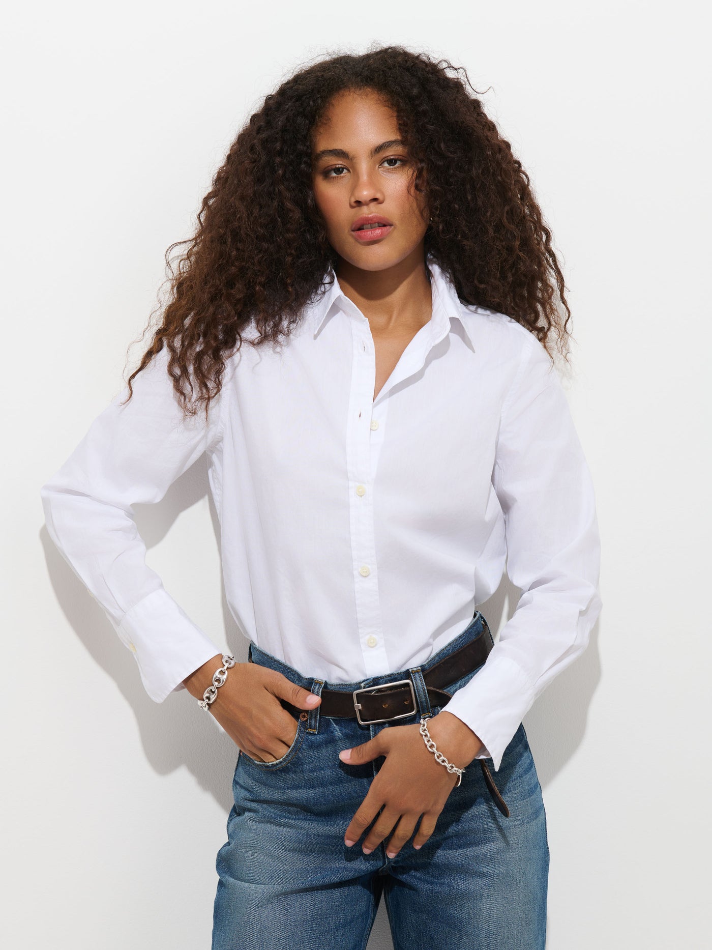 Gracie Shirt in Poplin