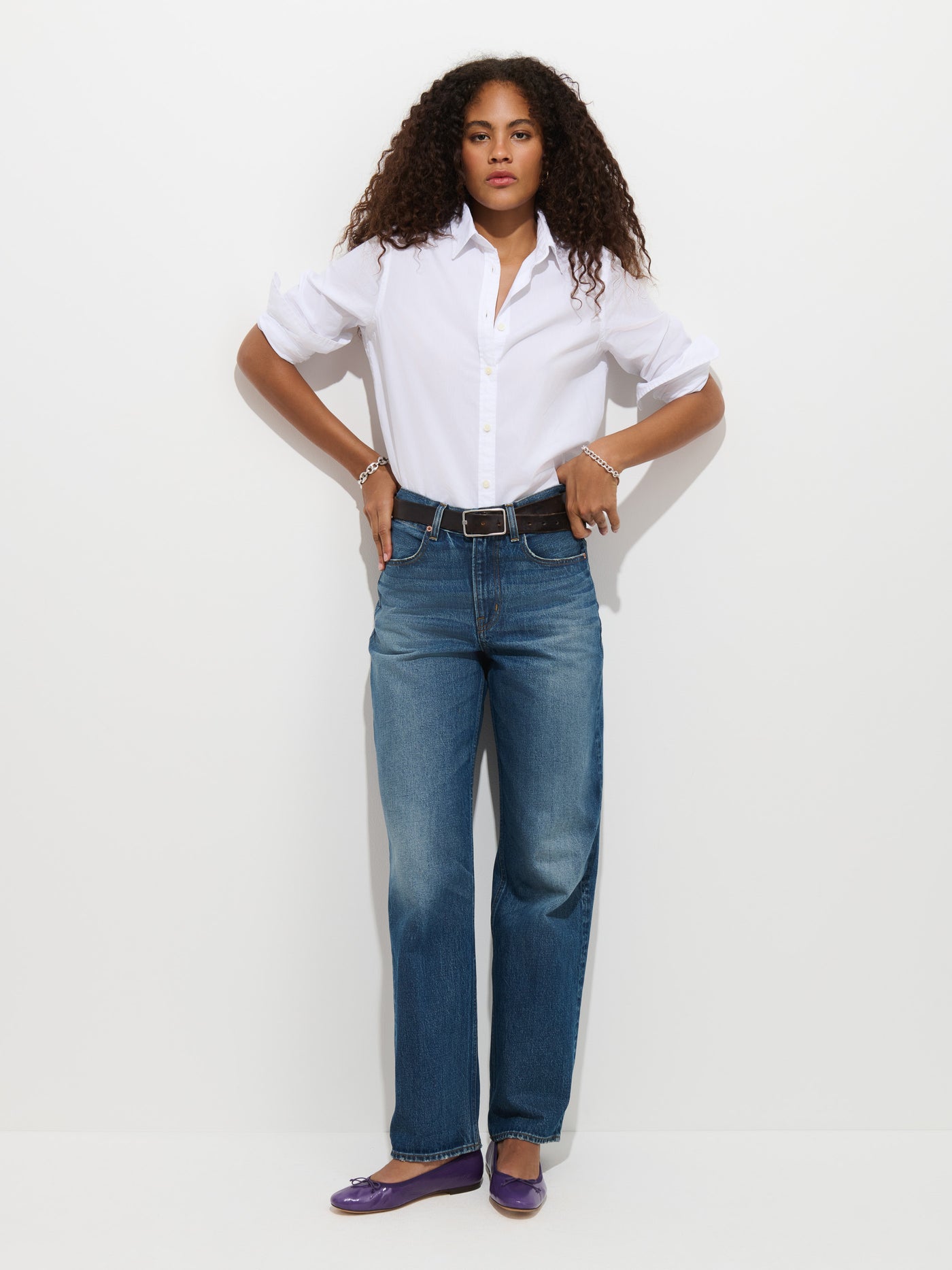 Gracie Shirt in Poplin