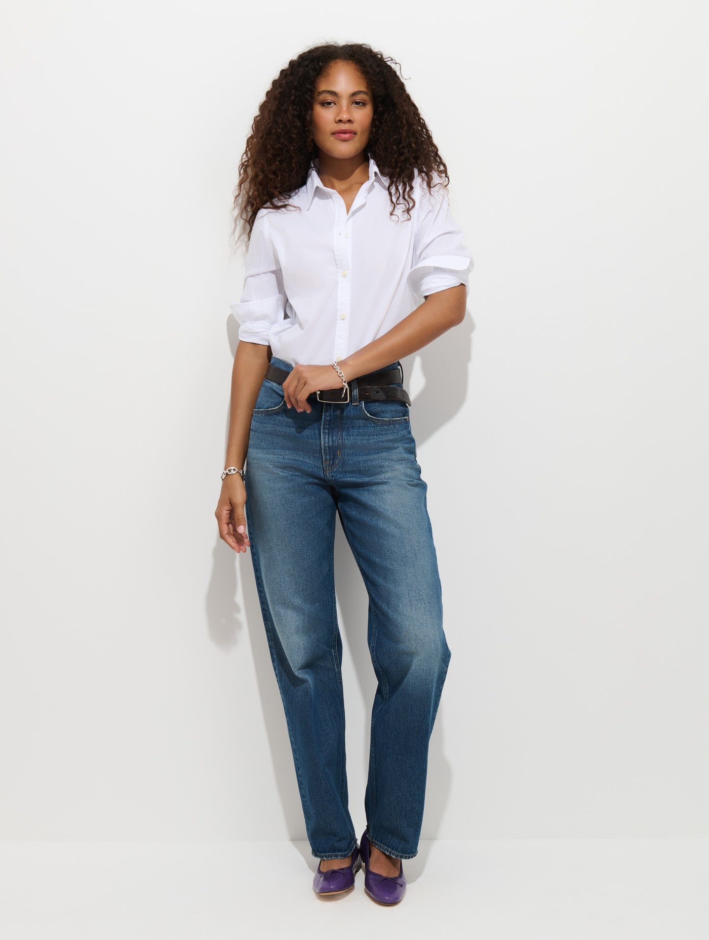 Gracie Shirt in Poplin