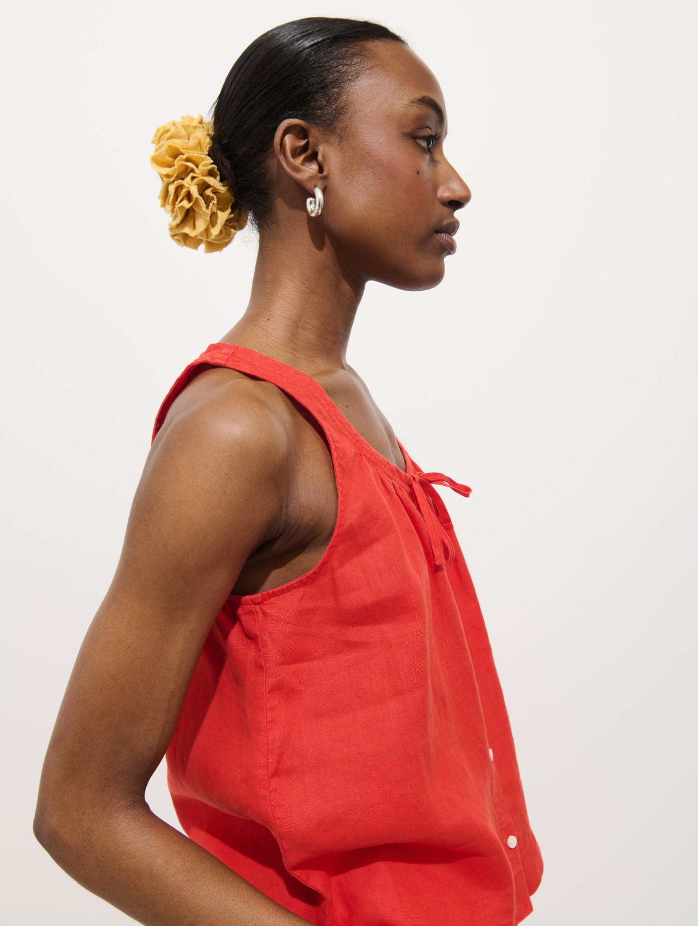 Sidney Top In Linen