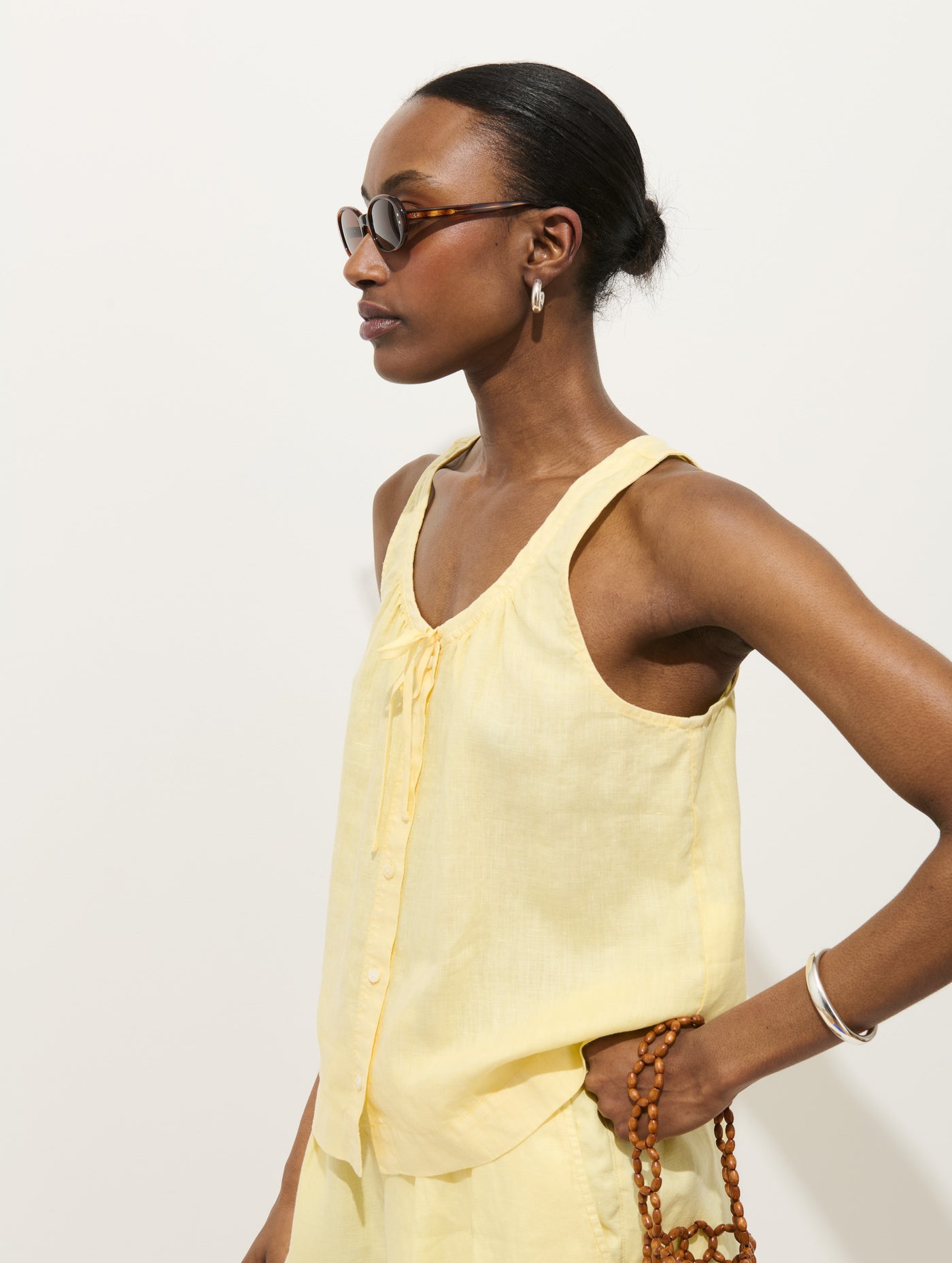 Sydney Top In Linen