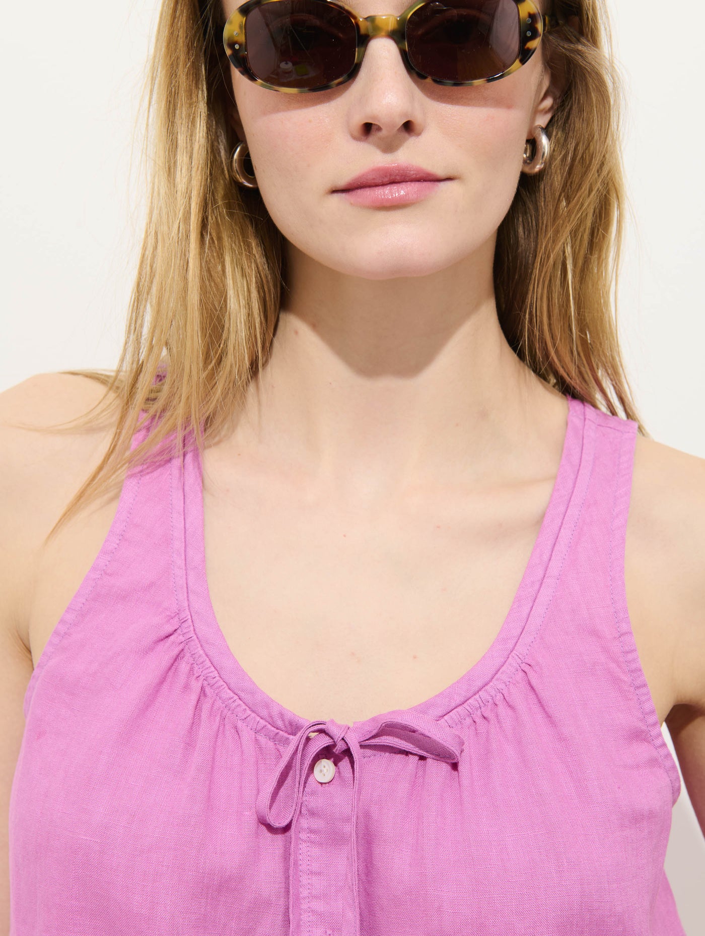 Sydney Top In Linen