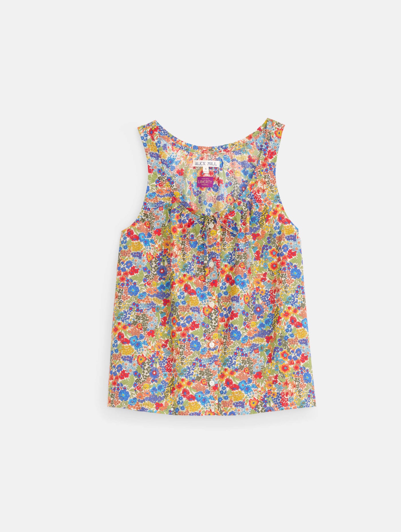 Sidney Floral Top In Liberty Fabric