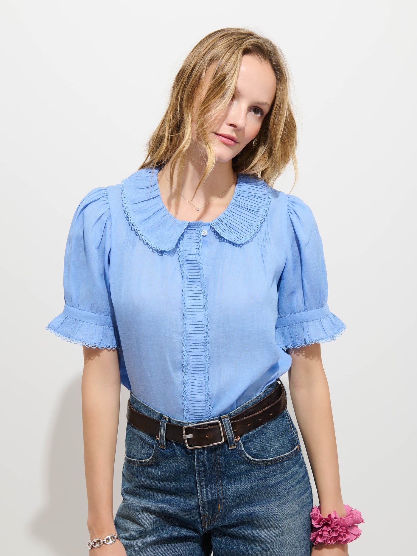Lucia Top in Ramie