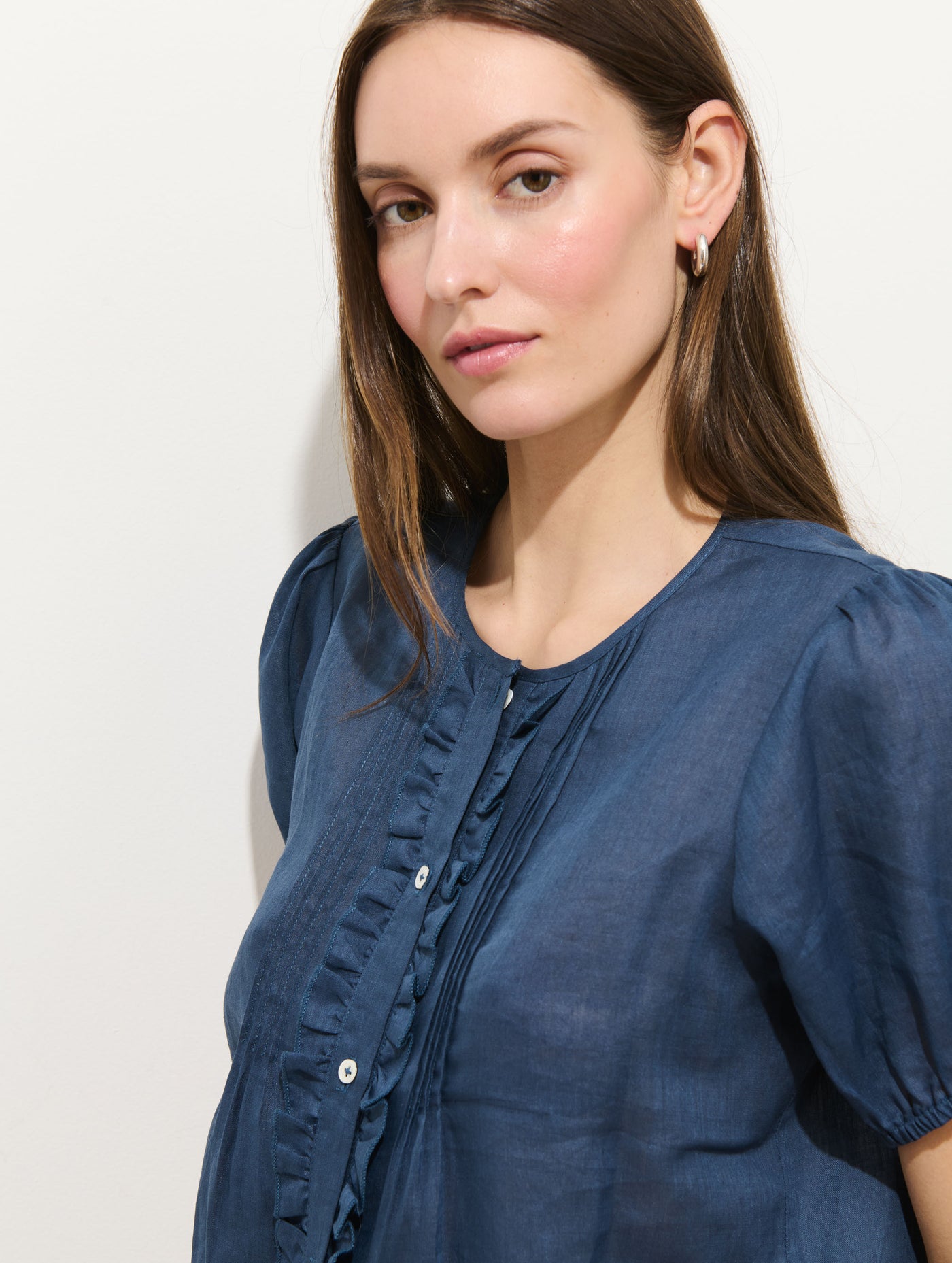 Brittany Top In Ramie
