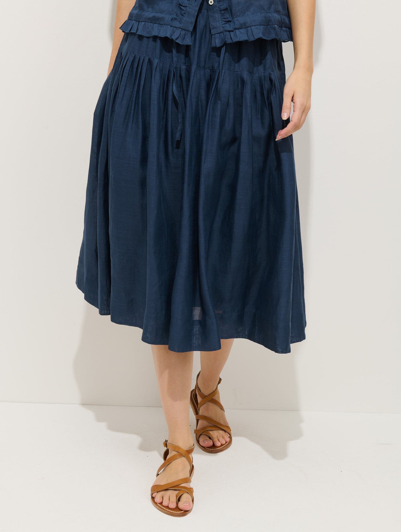 Brittany Skirt In Ramie