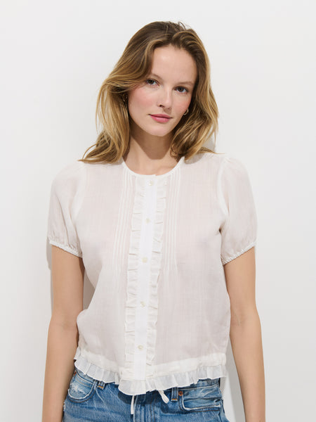 Brittany Top In Ramie – Alex Mill