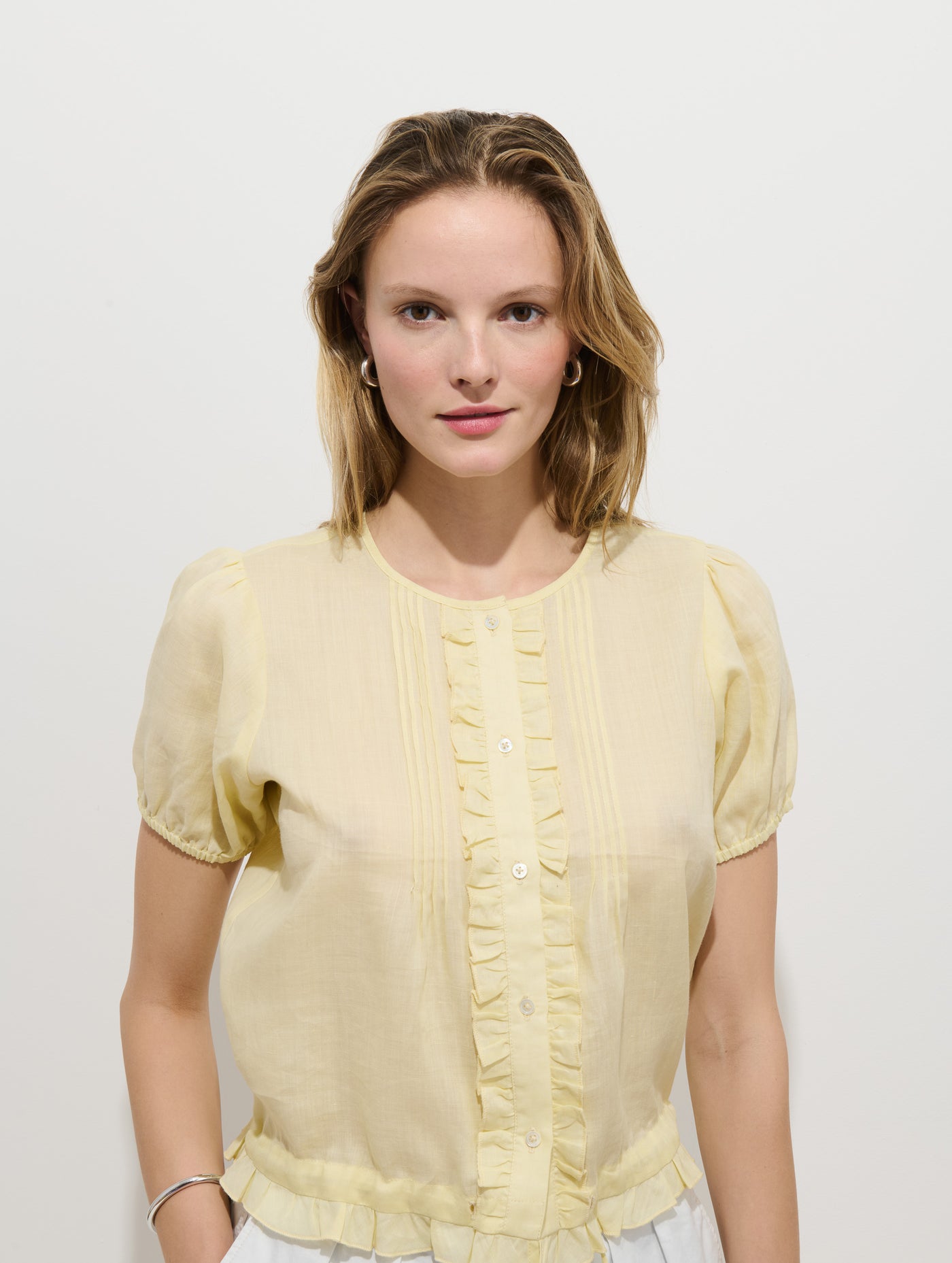 Brittany Top In Ramie