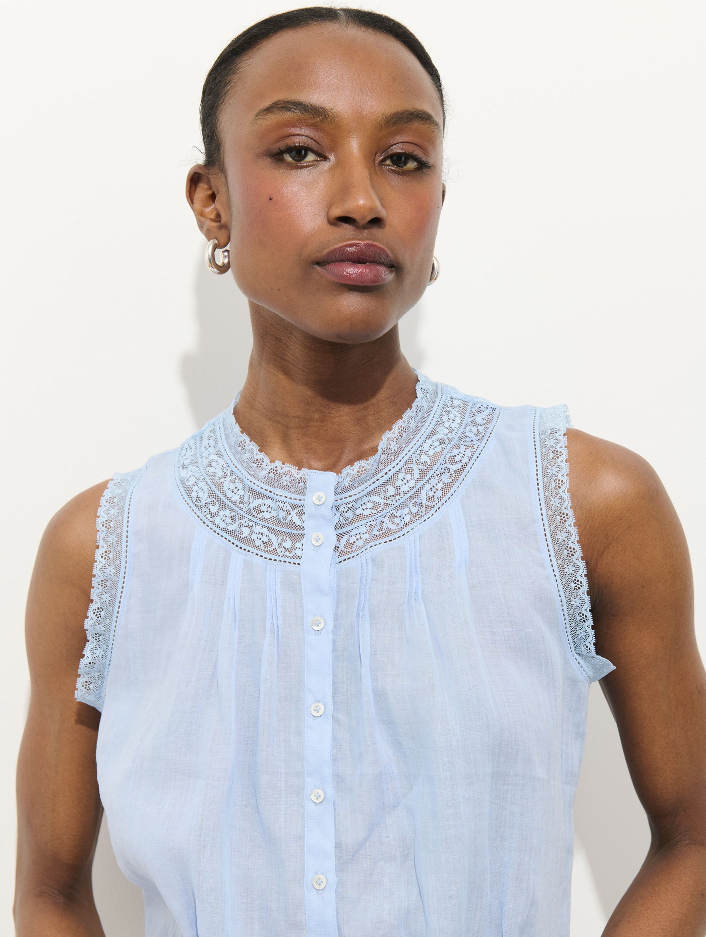 Collette Top In Ramie