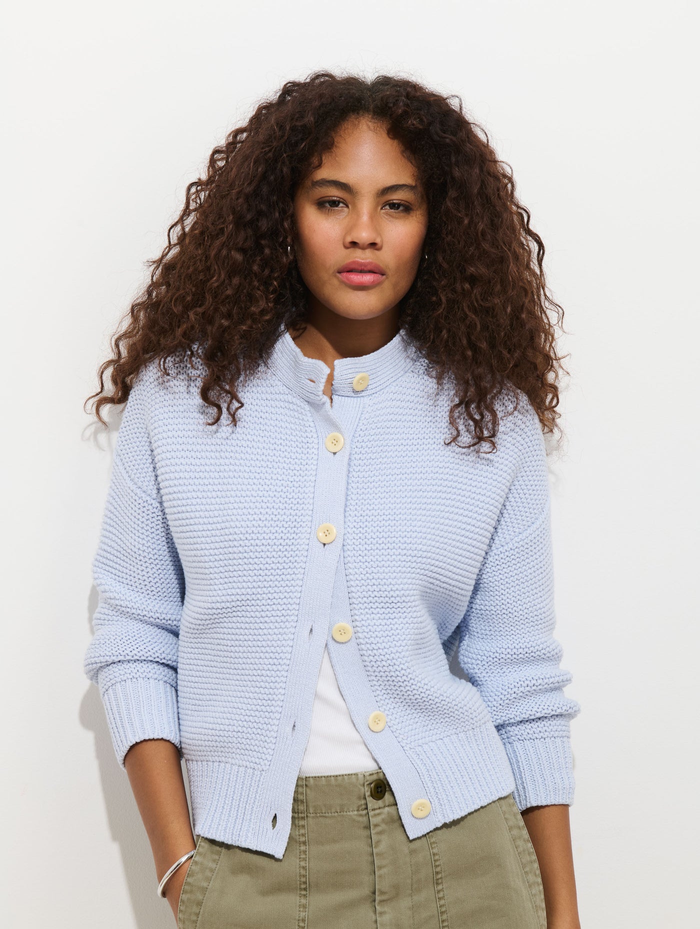 Nico Cardigan in Cotton Calm Blue / M | Alex Mill Nico Cardigan in Cotton Calm Blue / M | Alex Mill