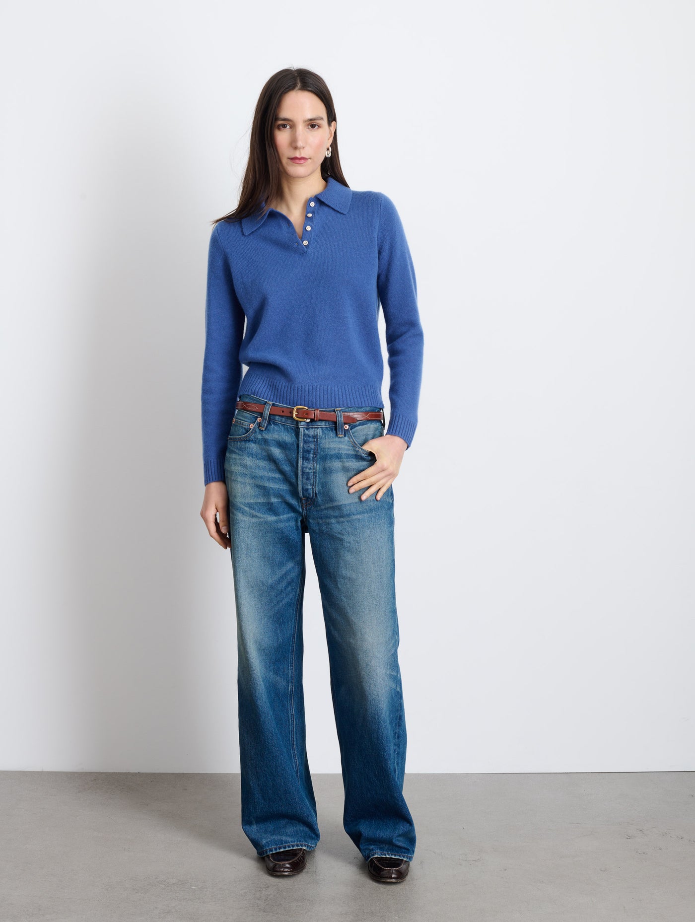 Alice Polo In Cashmere