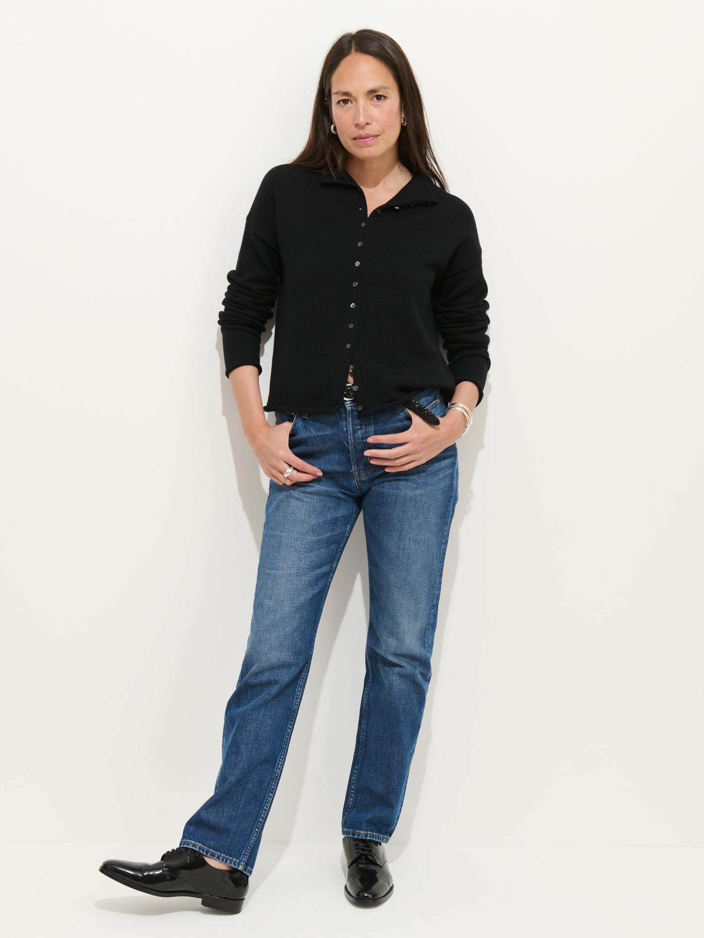 Taylor Cardigan in Cotton Cashmere