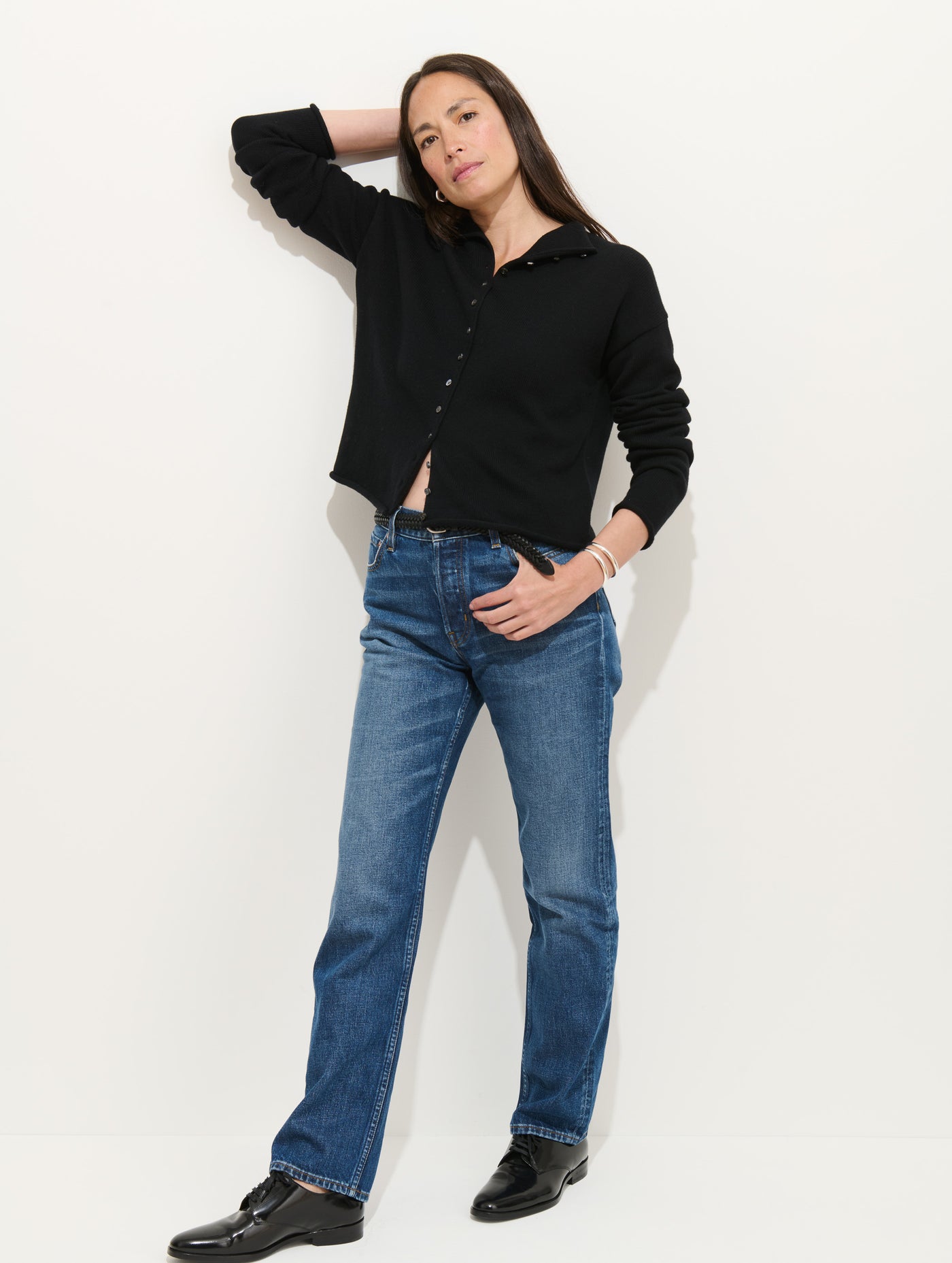 Taylor Cardigan In Cotton Cashmere