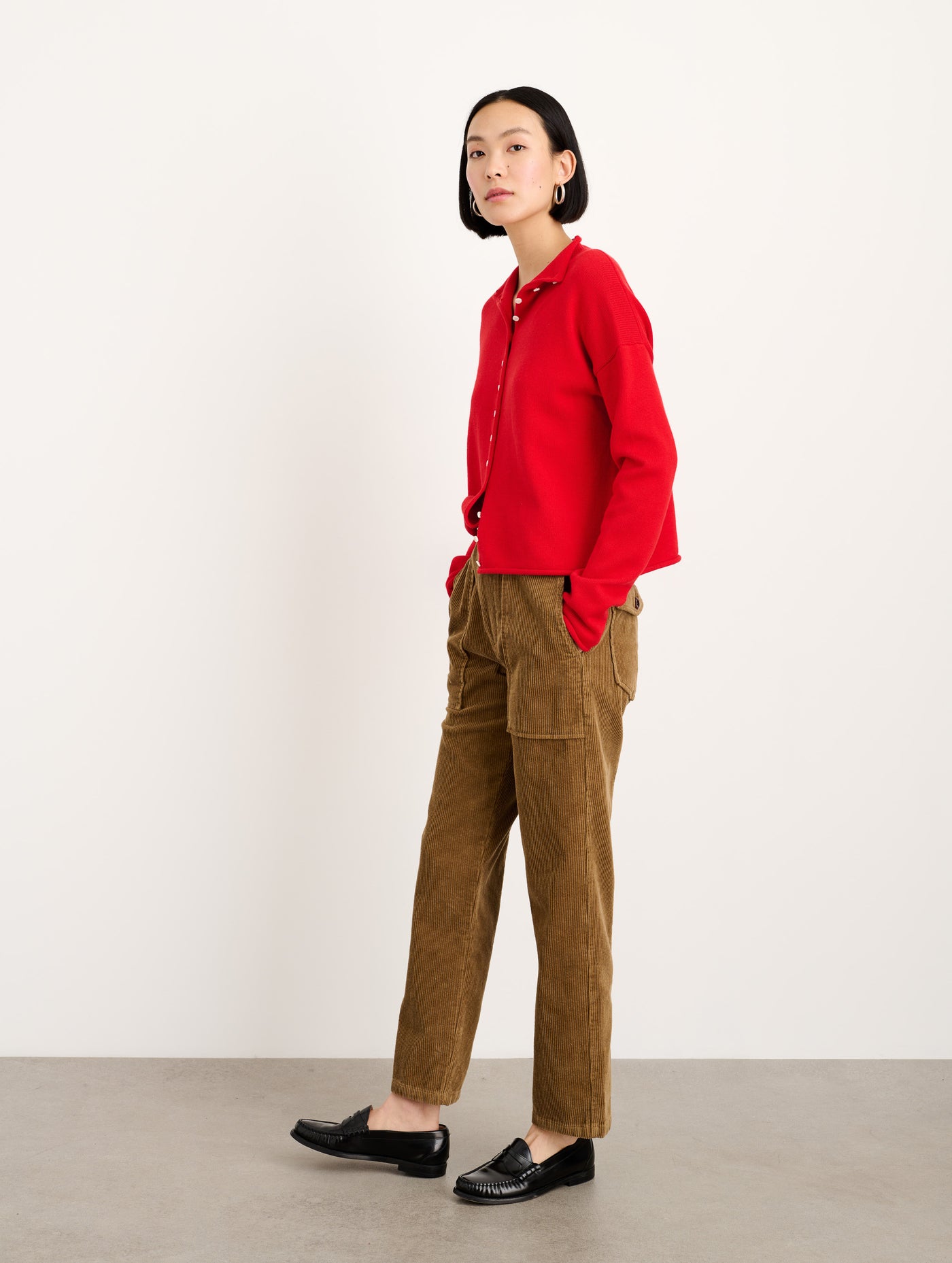 Taylor Cardigan In Cotton Cashmere