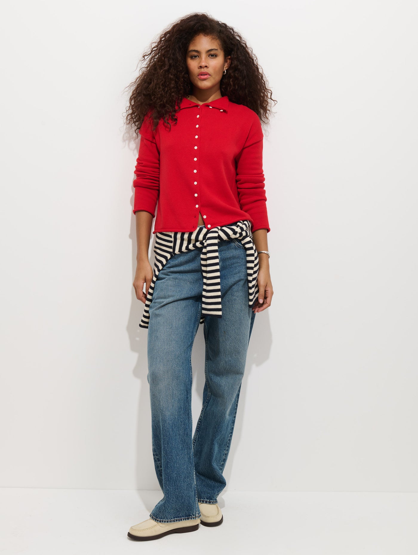 Taylor Cardigan in Cotton Cashmere
