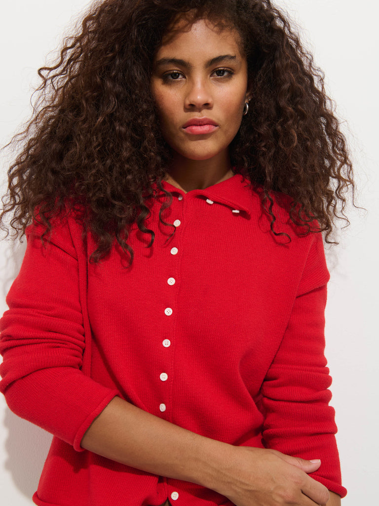 Taylor Cardigan In Cotton Cashmere