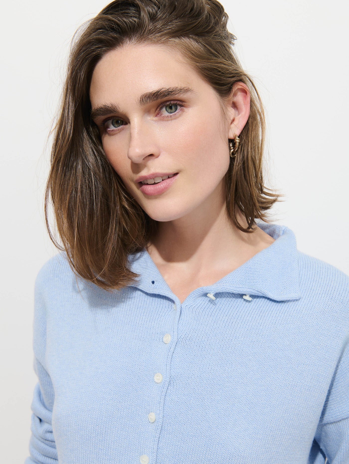 Taylor Cardigan in Cotton Cashmere