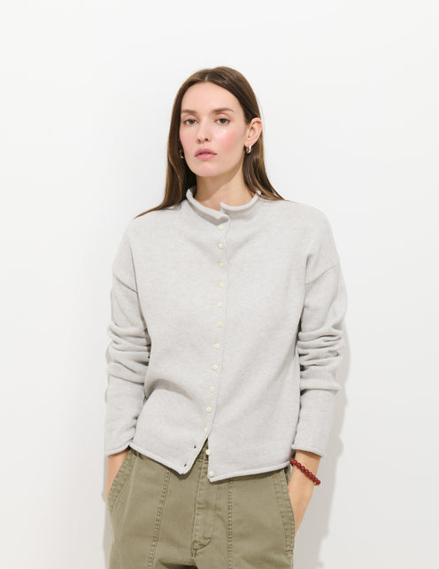 Taylor Cardigan In Cotton Cashmere