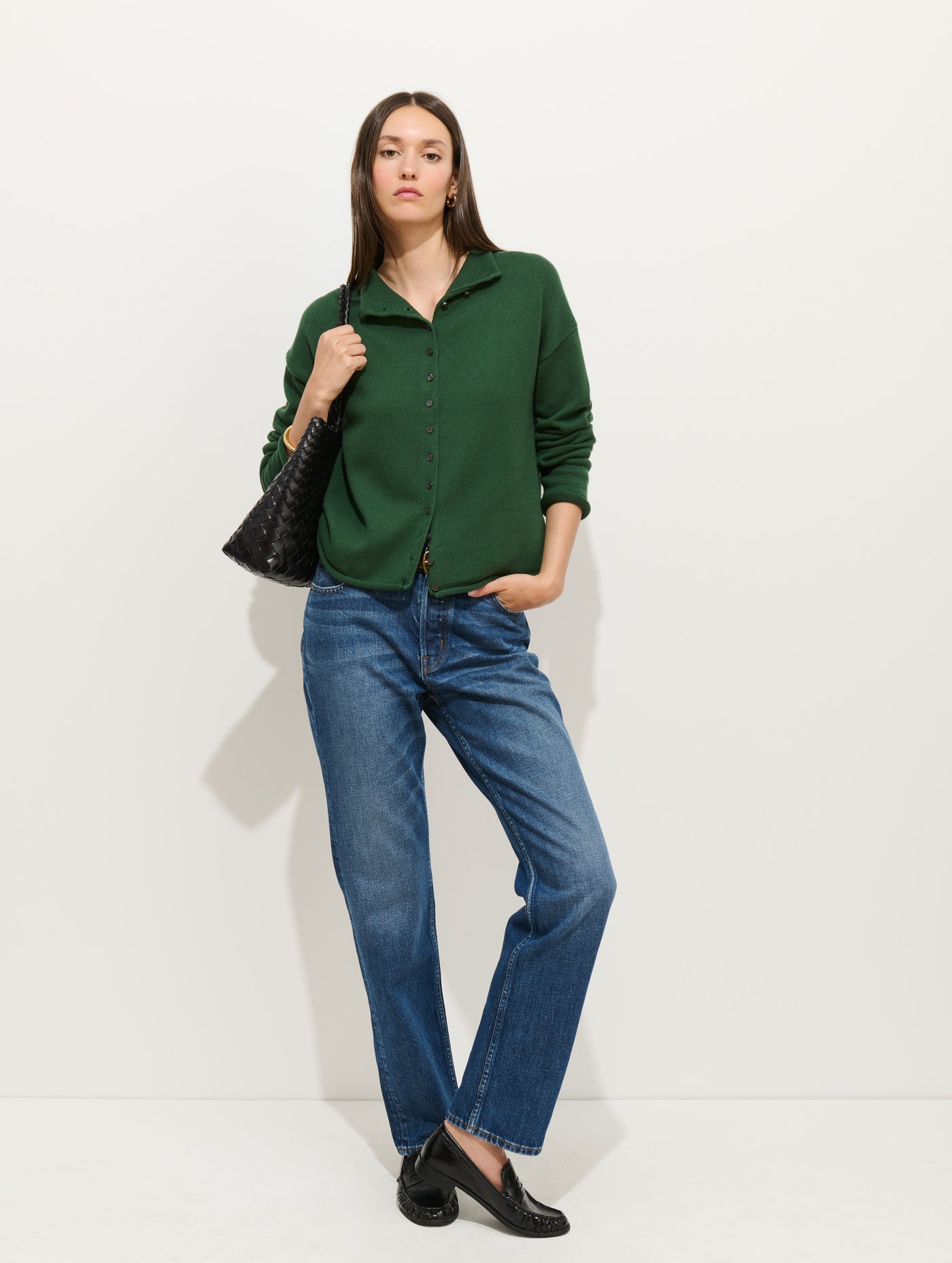 Taylor Cardigan In Cotton Cashmere