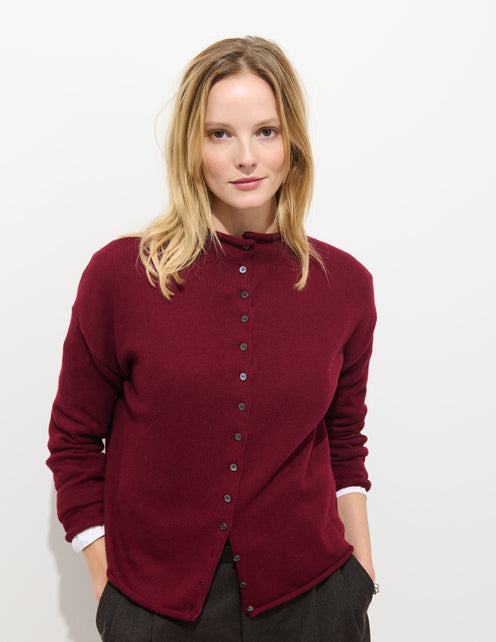 Taylor Cardigan In Cotton Cashmere